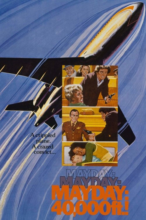 Mayday at 40,000 Feet (1977) poster