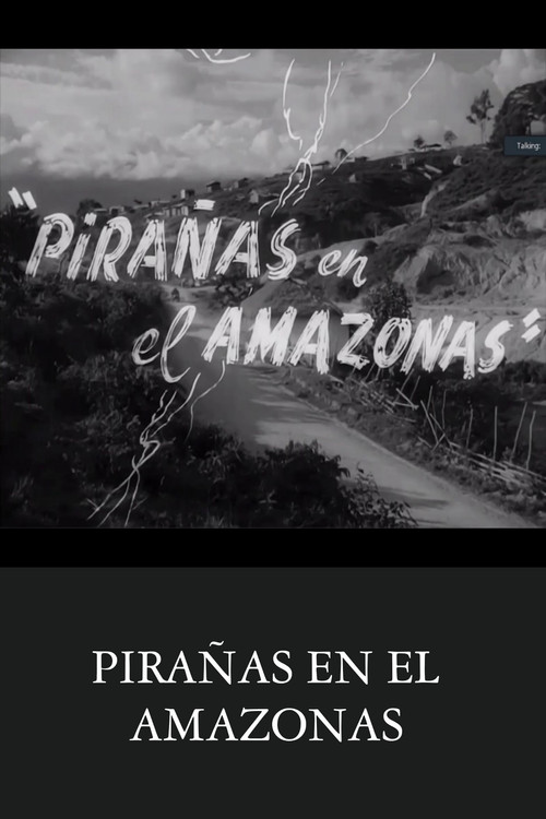 Pirañas en el Amazonas (1960) poster