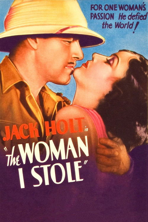 The Woman I Stole (1933) poster
