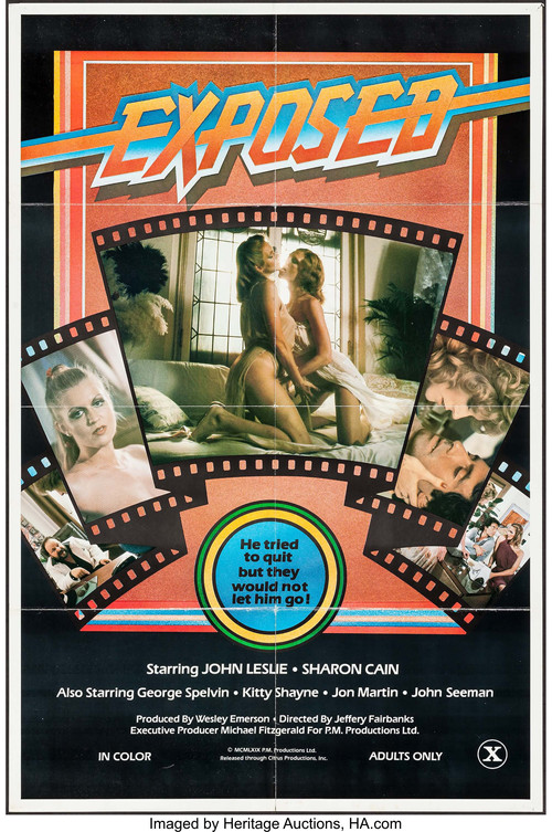 Exposed (1980) poster