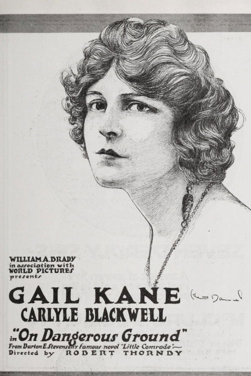 On Dangerous Ground (1917) poster