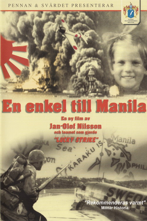 En enkel till Manila (2017) poster