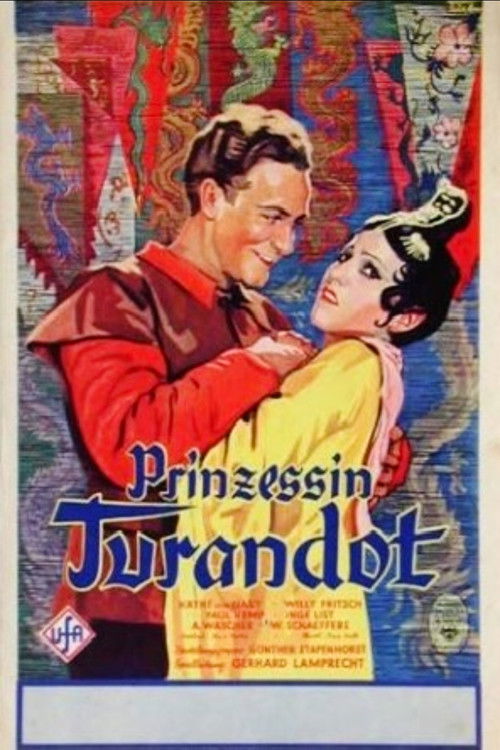 Prinzessin Turandot (1934) poster