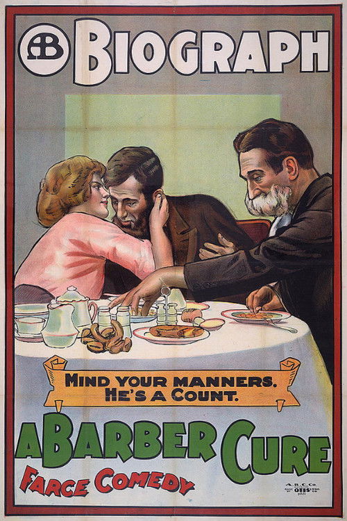 A Barber Cure (1913) poster