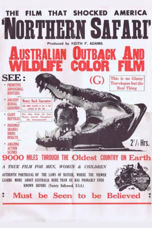 Northern Safari (1956) poster