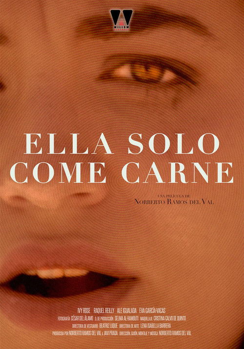 Ella solo come carne poster