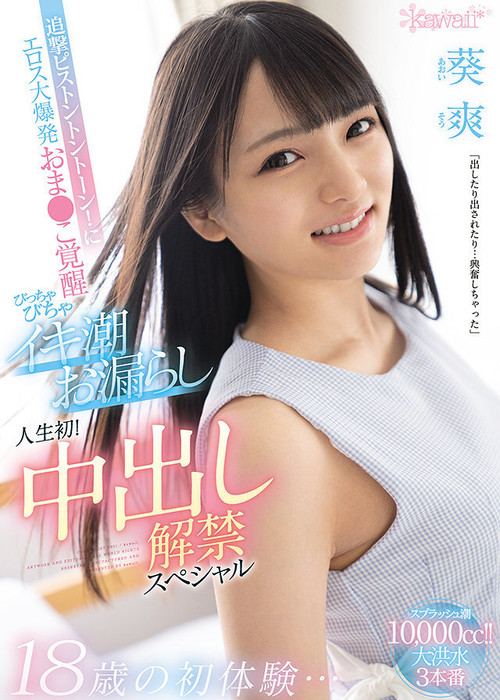 First Experiences At Age 18… Hard Dick Drilling! Her Pussy Awakens Her Inner Slut, And She Has Her First Ever Squirting Orgasm! First Creampie Special So Aoi (2021) poster