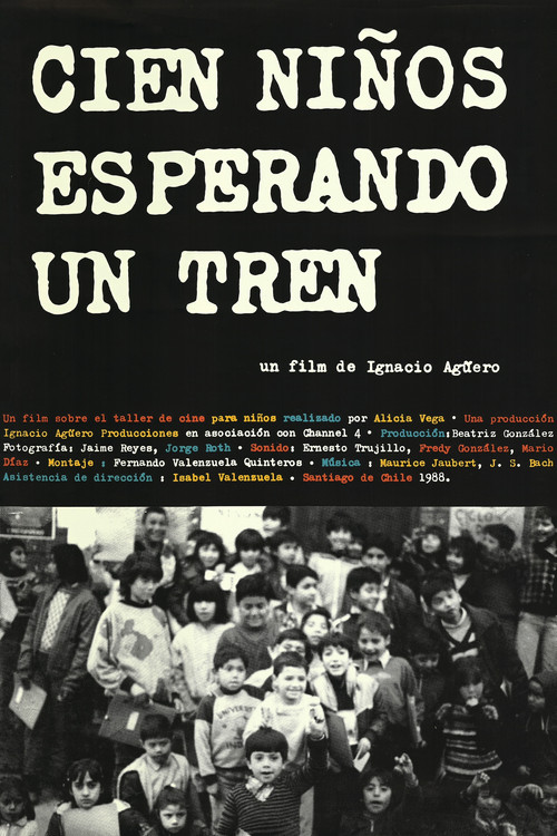 One Hundred Children Waiting for a Train (1990) poster