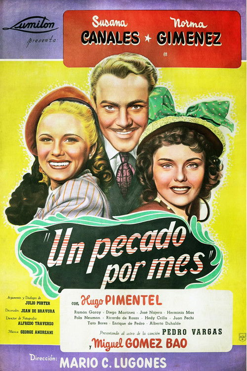 One Sin A Month (1949) poster