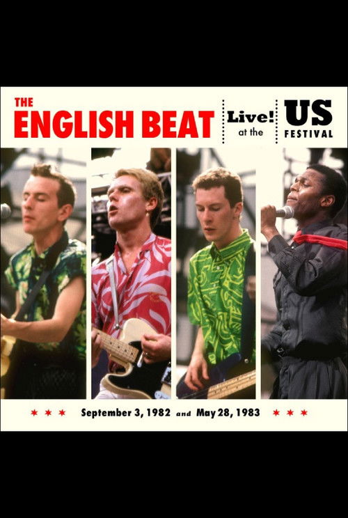 The English Beat: Live at The US Festival, '82 & '83 (2012) poster