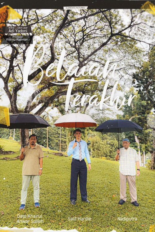 Belaian Terakhir (2025) poster