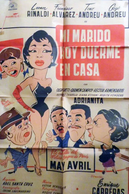 Mi marido hoy duerme en casa (1955) poster