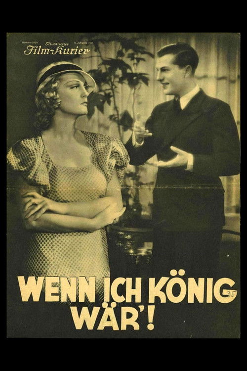 If I Were King (1934) poster