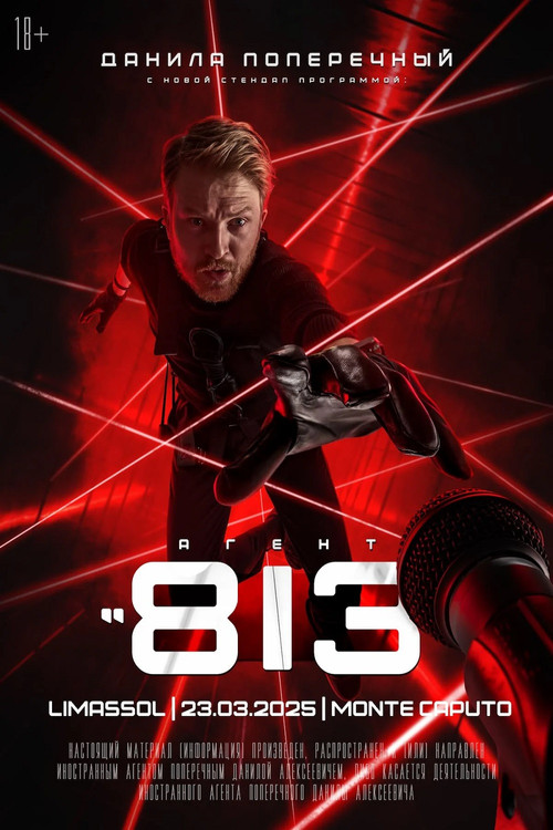 Данила Поперечный: Агент 813 (2025) poster