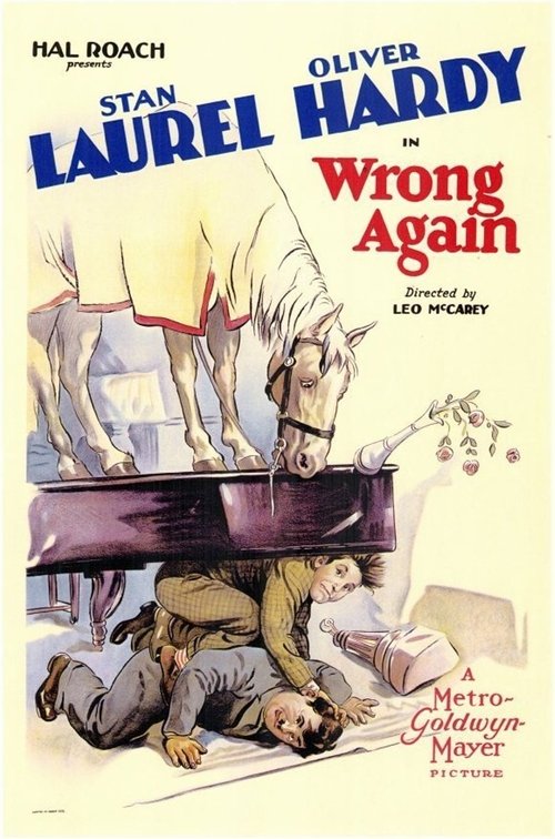 Wrong Again (1929) poster