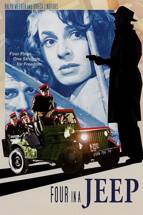 Four in a Jeep (1951) poster