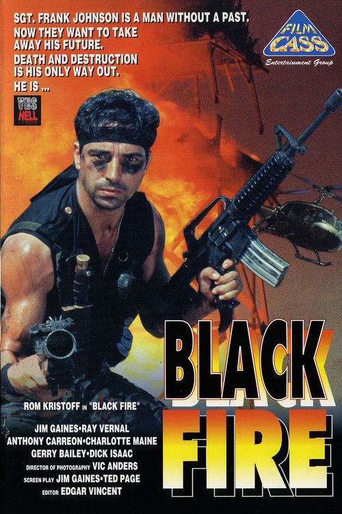 Black Fire (1986) poster