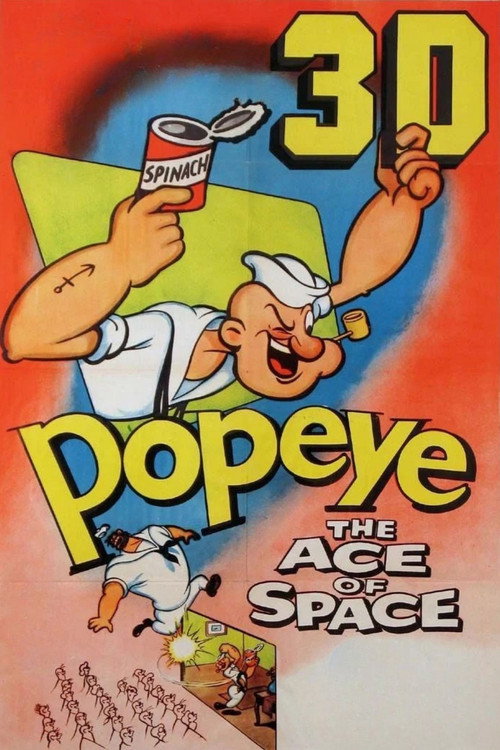 Popeye, the Ace of Space (1953) poster
