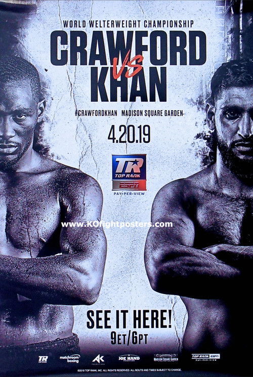 Terence Crawford vs. Amir Khan (2019) poster