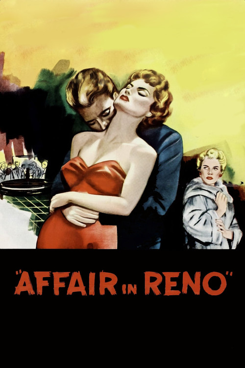 Affair in Reno (1957) poster