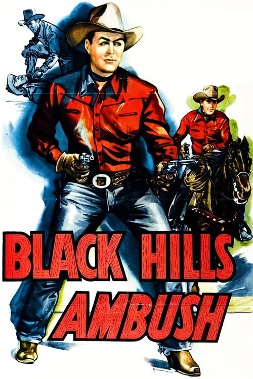 Black Hills Ambush (1952) poster