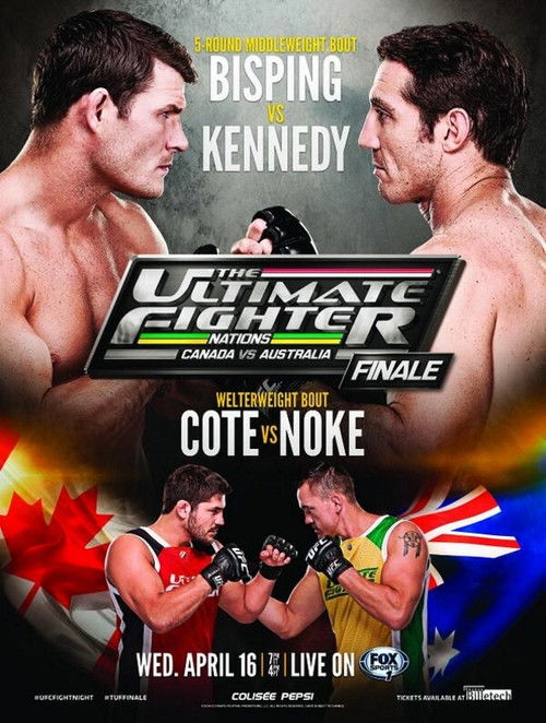 The Ultimate Fighter Nations Finale: Bisping vs. Kennedy (2014) poster