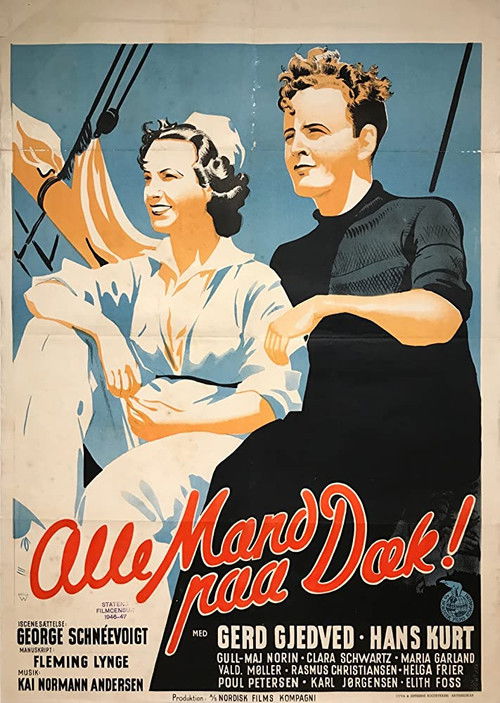 Alle mand på dæk (1942) poster
