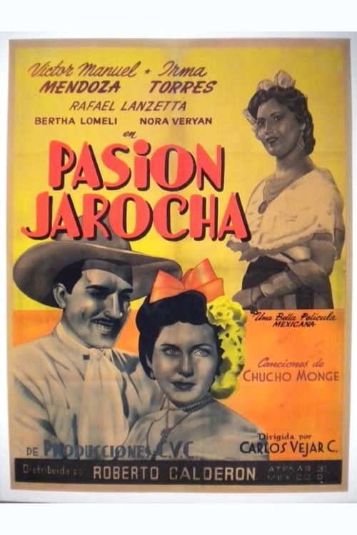 Pasión jarocha (1950) poster