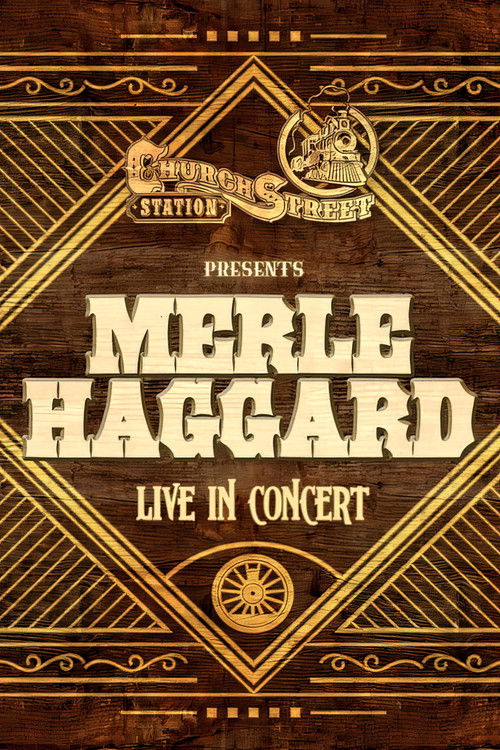 Merle Haggard:  Live at Church Street Station 1988 (2006) poster