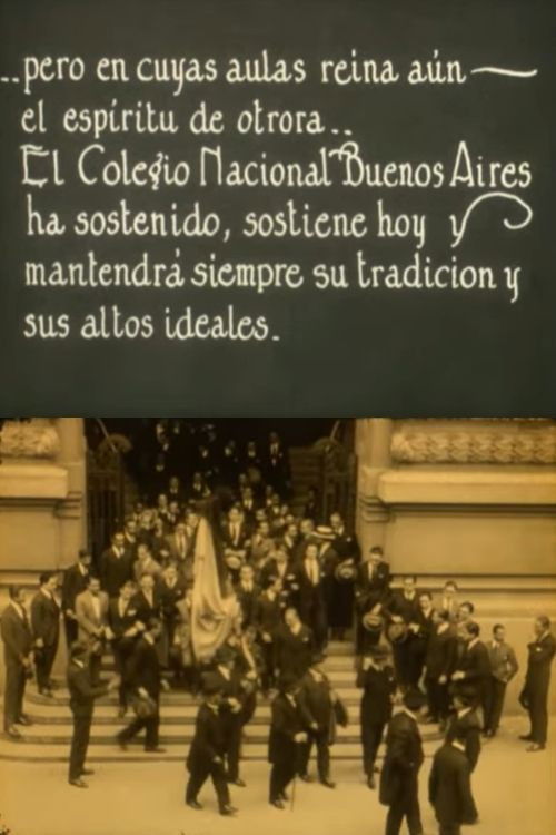 Recuerdos del Colegio Nacional Buenos Aires (1923) poster
