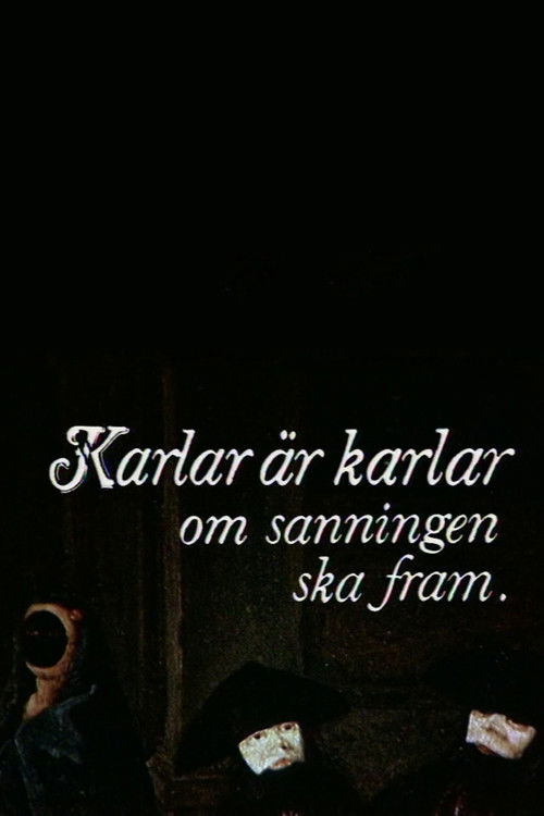 Karlar är karlar om sanningen ska fram (1976) poster