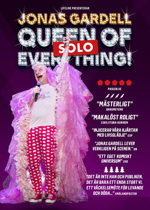 Jonas Gardell - Queen of fucking everything (2019) poster