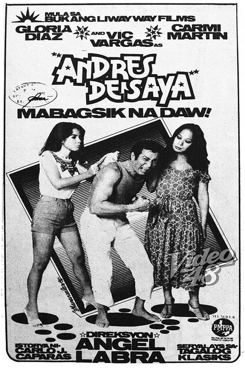 Andres De Saya (Mabagsik na Daw!) (1982) poster