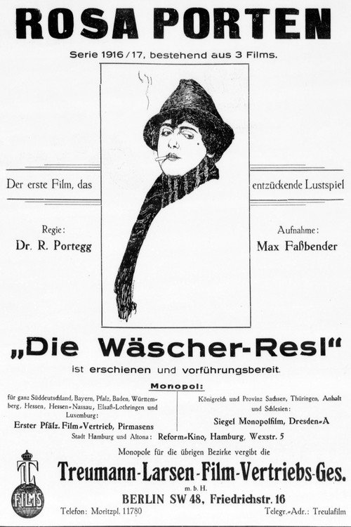 Die Wäscher-Resl (1916) poster