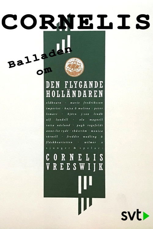 Cornelis - Balladen om den flygande holländaren (1986) poster
