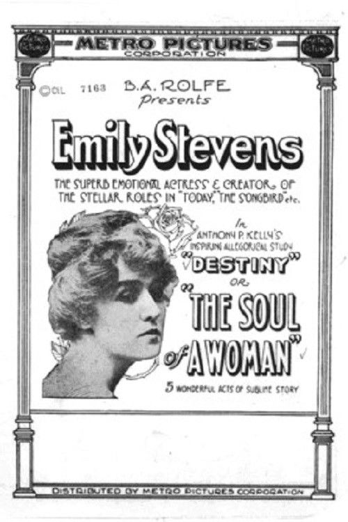 Destiny: or, the Soul of a Woman (1915) poster