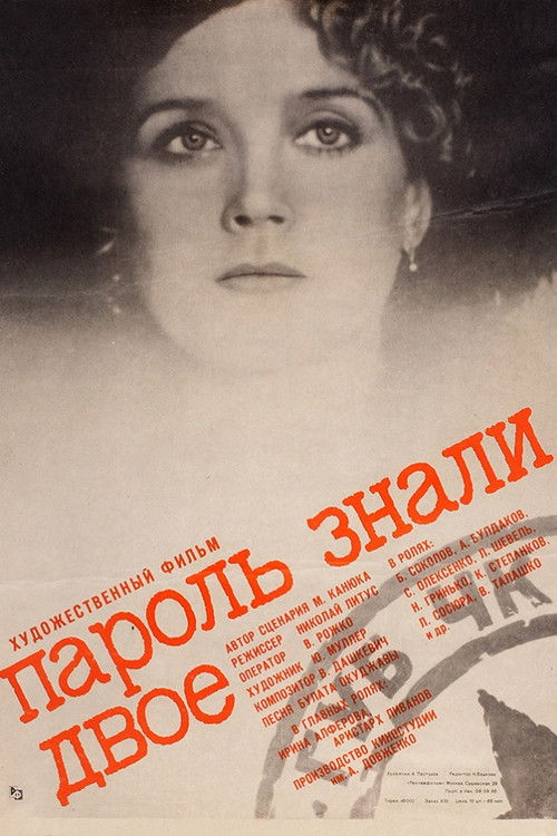 Пароль знали двое (1985) poster