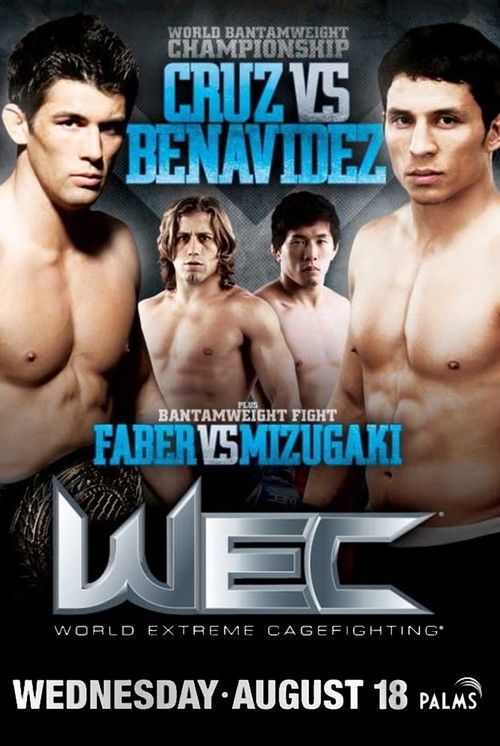 WEC 50: Cruz vs. Benavidez 2 (2010) poster