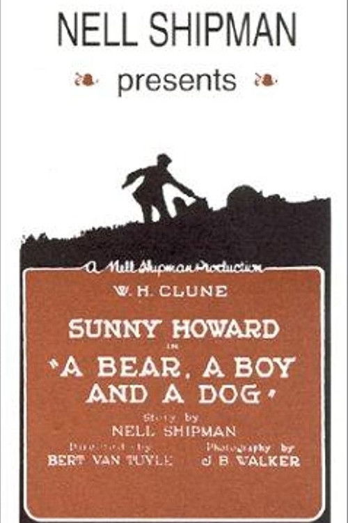 A Bear, a Boy and a Dog (1921) poster