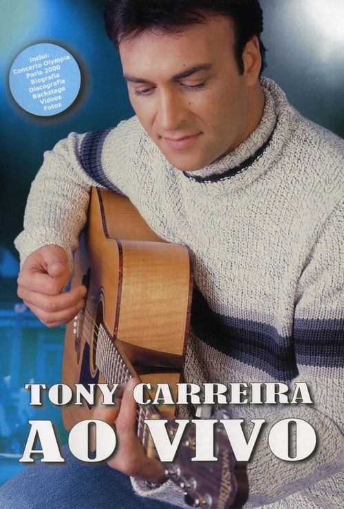 TONY CARREIRA - AO VIVO (2000) poster