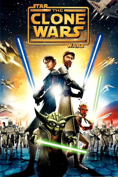 Star Wars: Klon Savaşları (2008) poster
