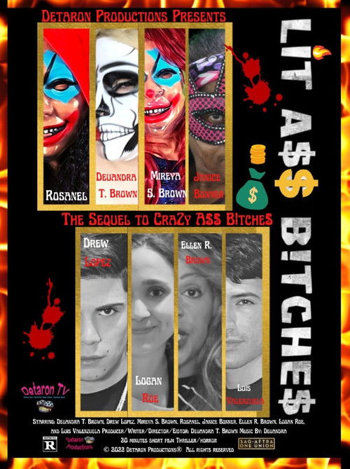 Lit A$ Bitches (2022) poster