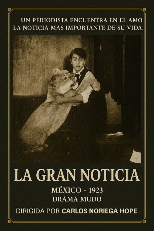 La gran noticia (1923) poster