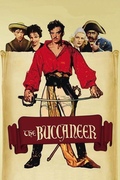 The Buccaneer (1938) poster