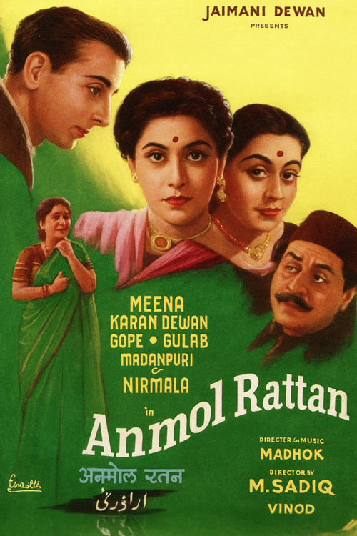 Anmol Ratan (1950) poster