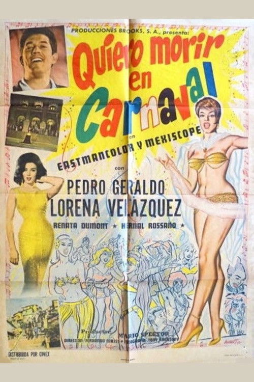 Quiero morir en carnaval (1961) poster