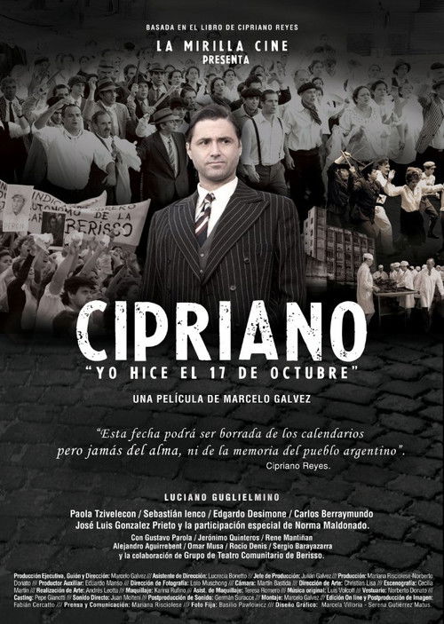Cipriano, yo hice el 17 de octubre (2012) poster
