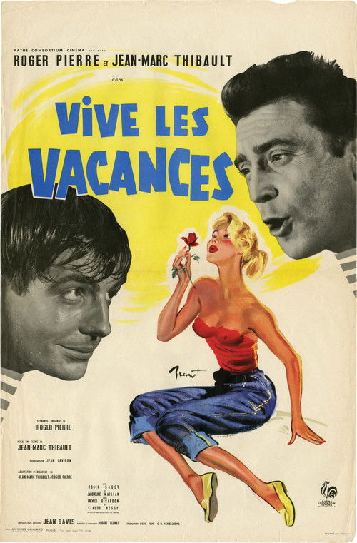 Vive les vacances (1958) poster