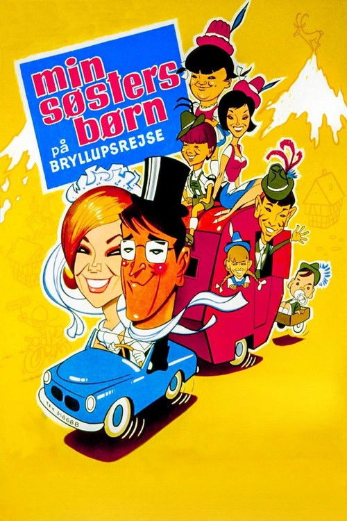 Min søsters børn på bryllupsrejse (1967) poster