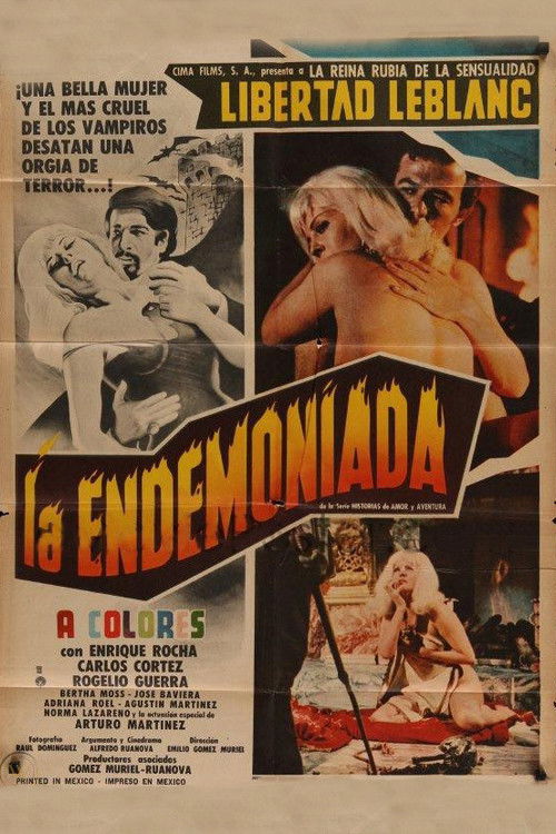 La endemoniada (1968) poster